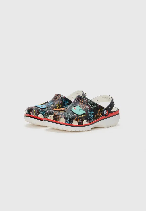 Сабо унисекс с изображением покемонов Crocs, мультиколор — фото 2