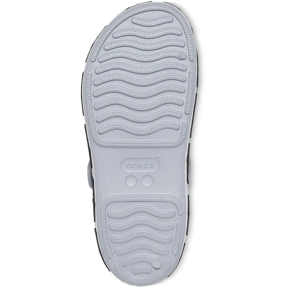 Сандалии Crocband Cruiser Shark Crocs, серый — фото 2