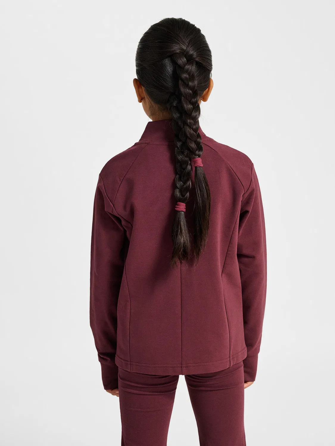 Детская куртка с молнией Hmljr Soft Hummel, Red — фото 2