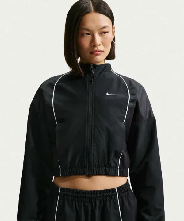 Тренировочная куртка Nike, женская, черная