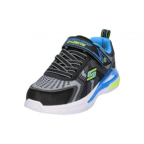 Детские кроссовки для мальчиков с подсветкой S Lights: Tri-Namics Skechers, Schwarz Gelb — фото 4
