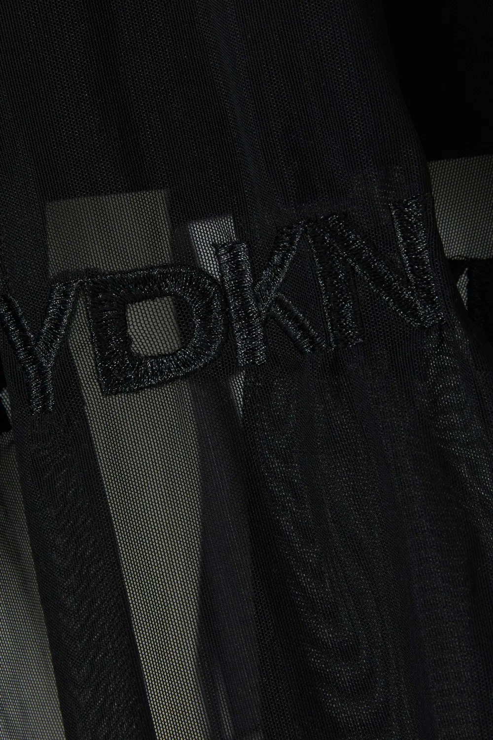 Юбка расклешенная из сетки DKNY — фото 4