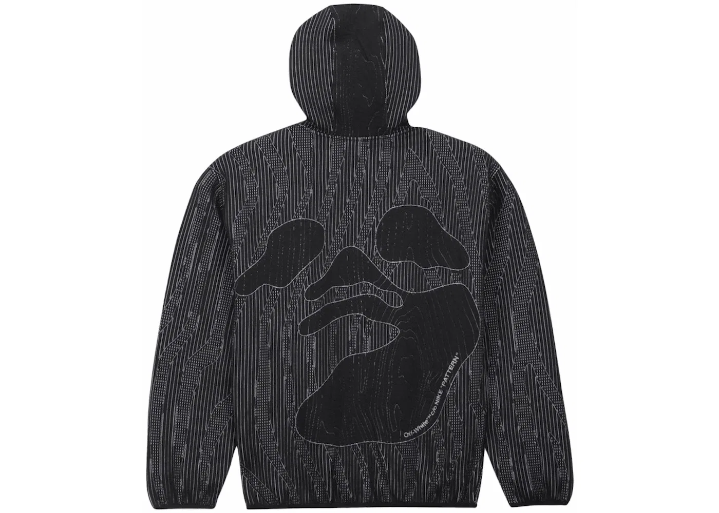Мужская худи с длинным рукавом Nike x Off-White Engineered Hoodie (Asia Sizing) Nike, Black — фото 2