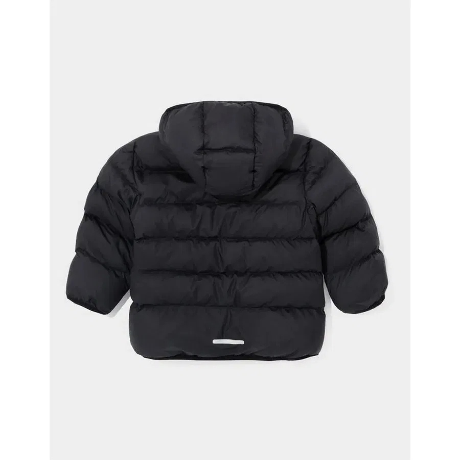 Детский дождевик с капюшоном и длинным рукавом adidas AJL7389, Черный — фото 4