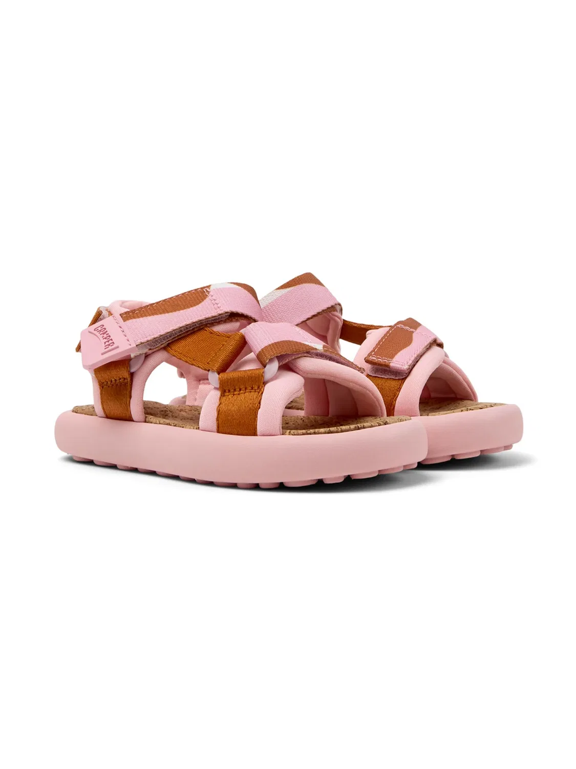 Сандалии Pelotas Flota розовые Camper, розовый