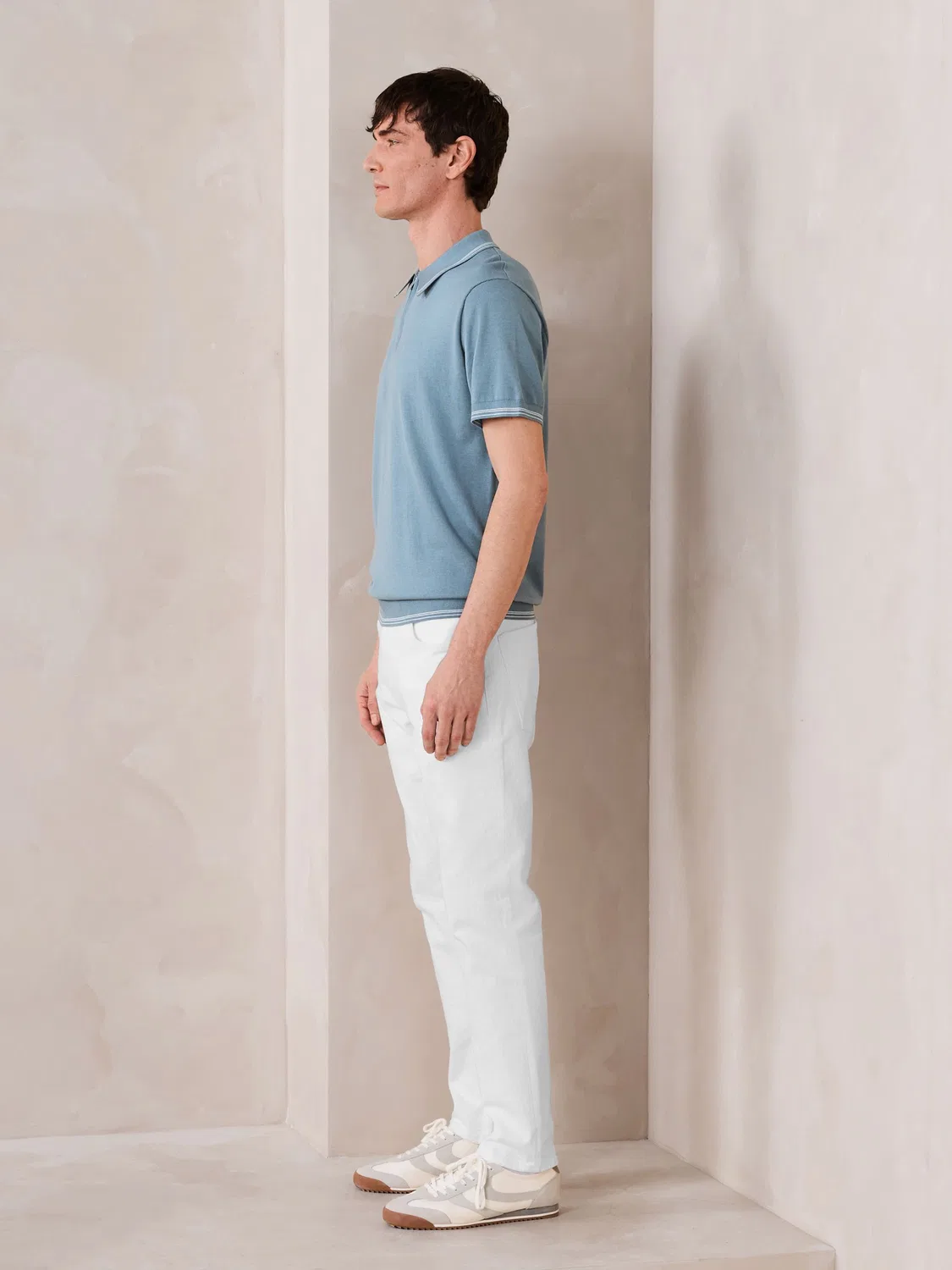 Джинсы Regular Tapered Fit N. Premium Next, белый — фото 2