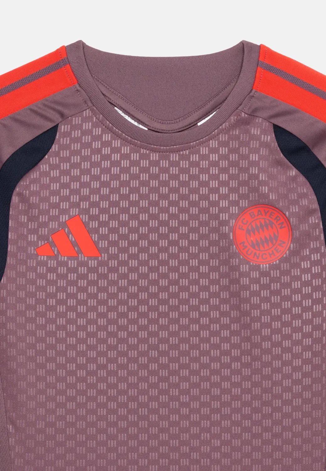 Футболка унисекс для тренировок в Кубке Баварии Adidas Performance, Shadow Fig/Legend Ink — фото 4
