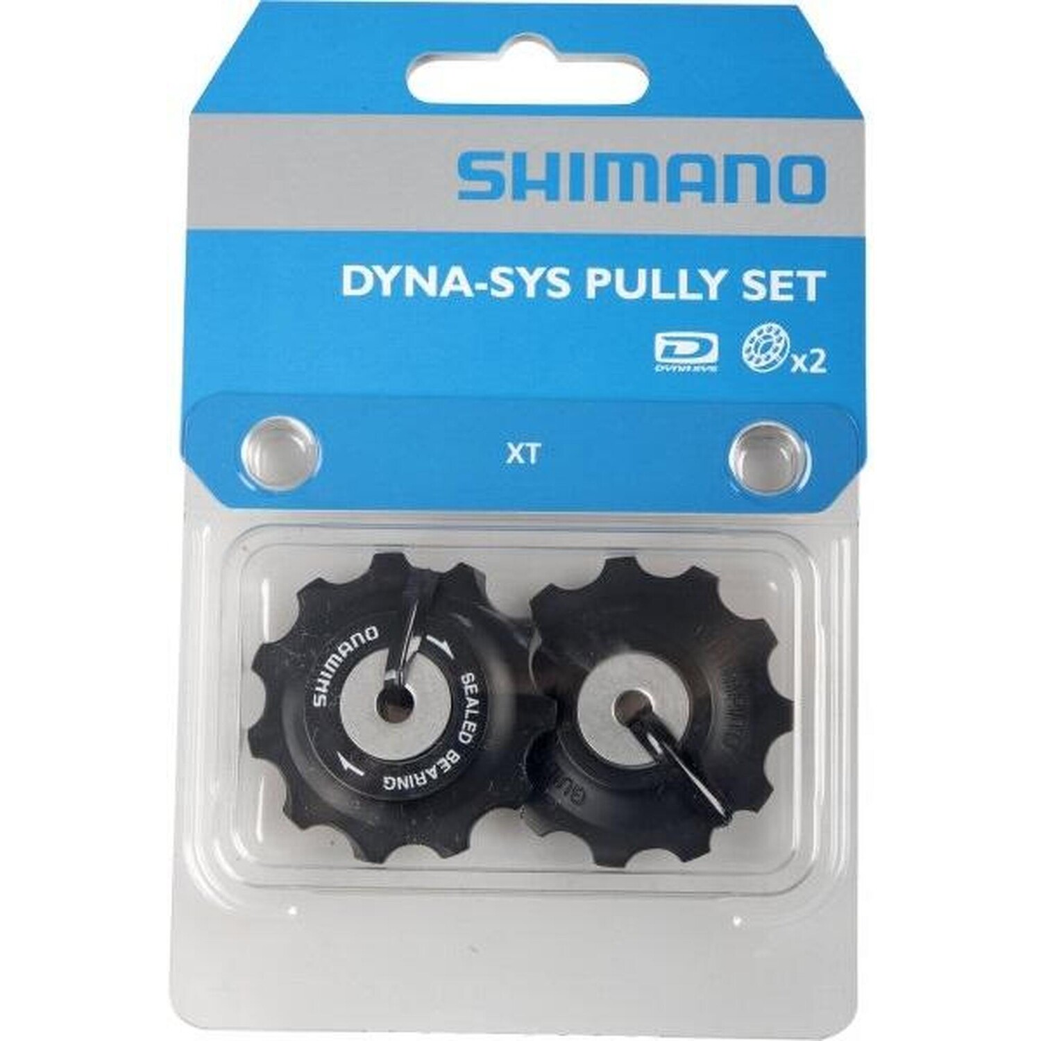 

Комплект шкивов Deore XT - 11 скоростей SHIMANO, черный / черный / черный