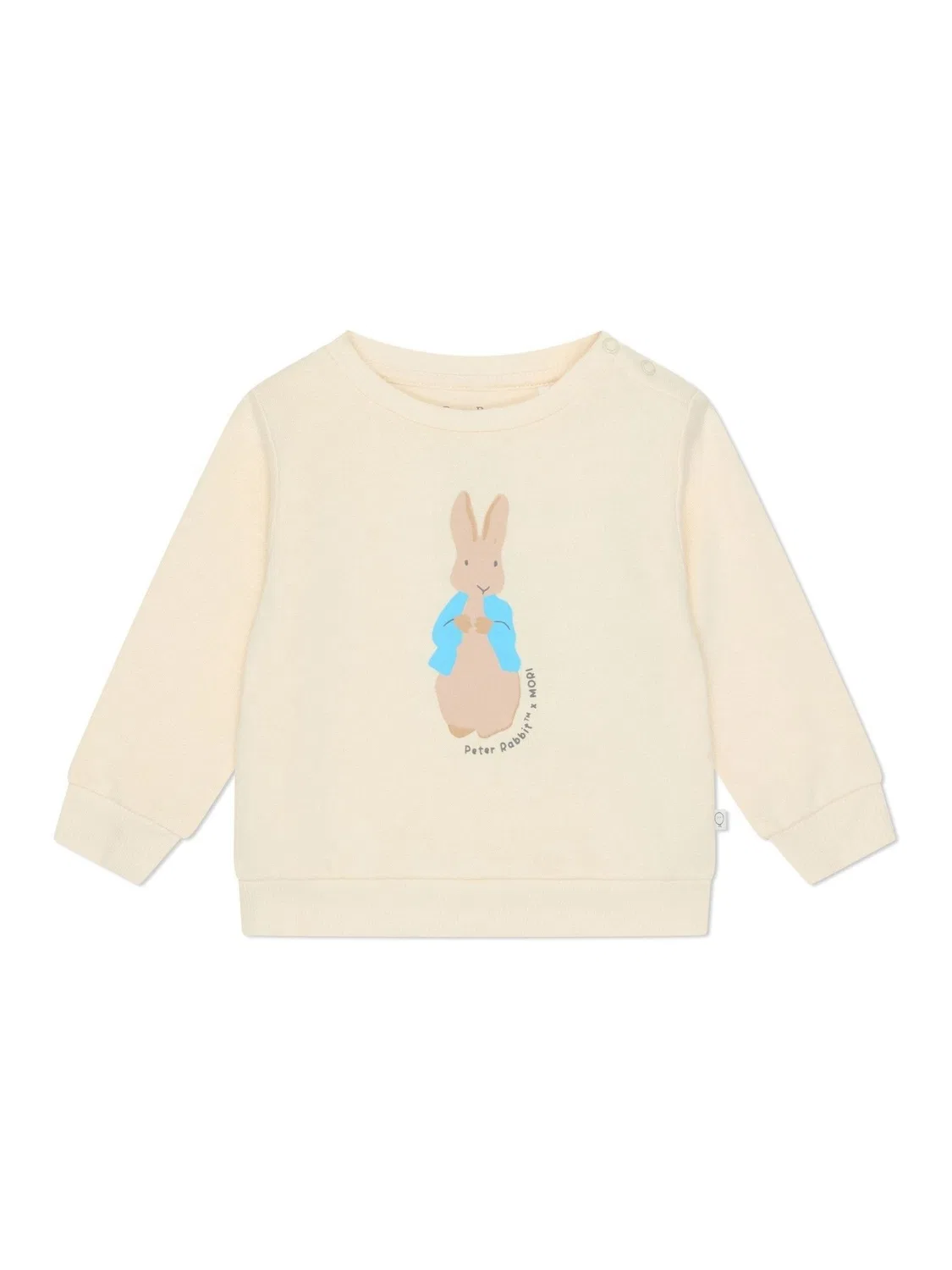 Свитшот Peter Rabbit supersoft Mori, кремовый — фото 4