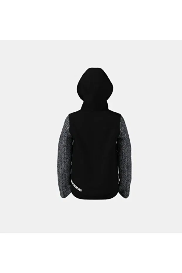 Детское худи для девочек на молнии с капюшоном UA Rival Fleece Full-Zip Under Armour, Black — фото 3