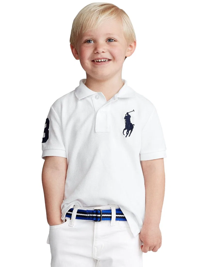 Комплект из поло и шорт Polo Ralph Lauren, White