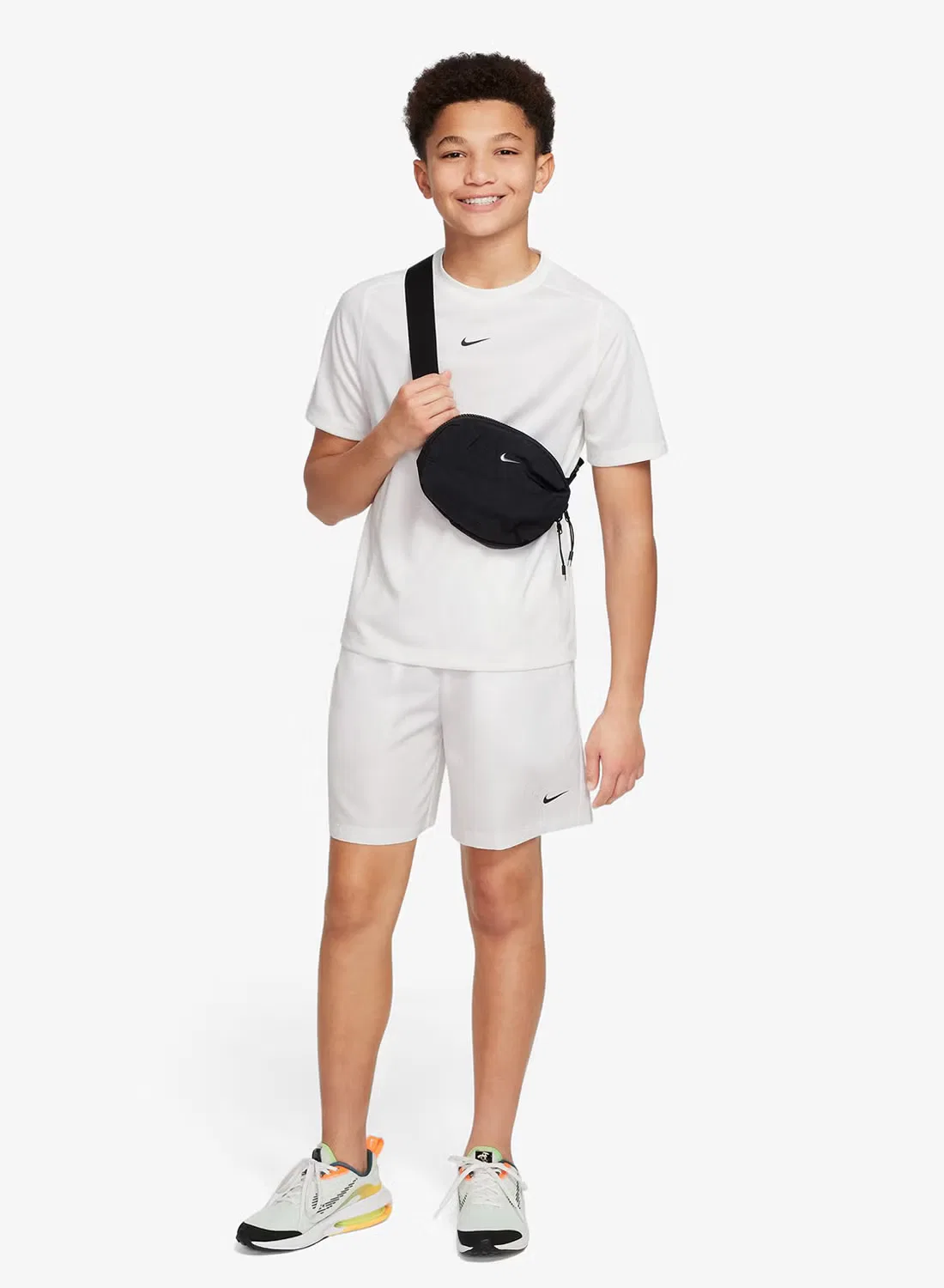 Футболка с технологией Dri-FIT Nike, белый — фото 4