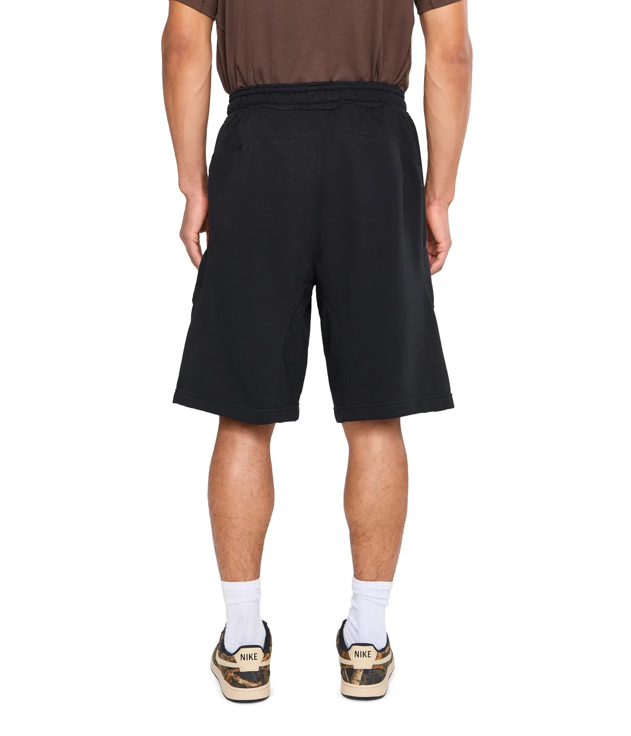 Флисовые шорты Dri-FIT NAC Nike, Black/Clear — фото 4
