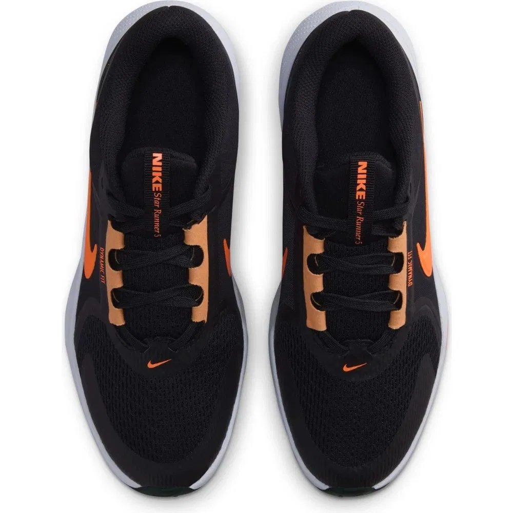 Детские кроссовки для бега с шнуровкой Star Runner 5 Gs Nike — фото 4