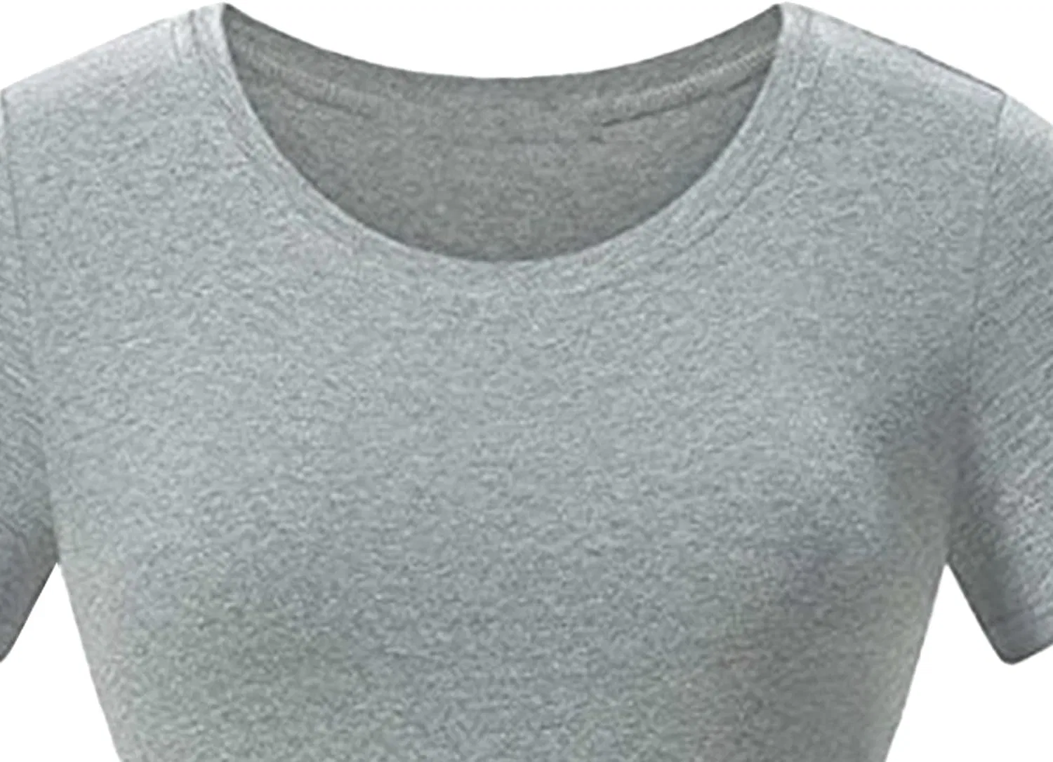 Женское летнее платье миди с воротником-стойкой A-line, Gray — фото 2