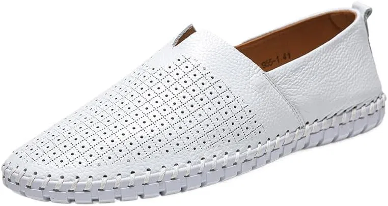 Лоферы повседневные, Large-Sized, Casual Shoes, белый SPKFHD