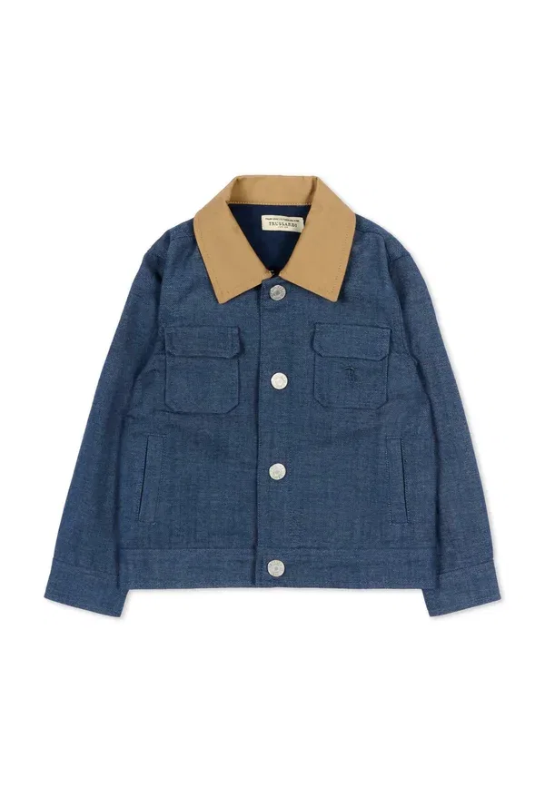 Куртка джинсовая Giubbotto Tru Trussardi Junior, Denim, деним