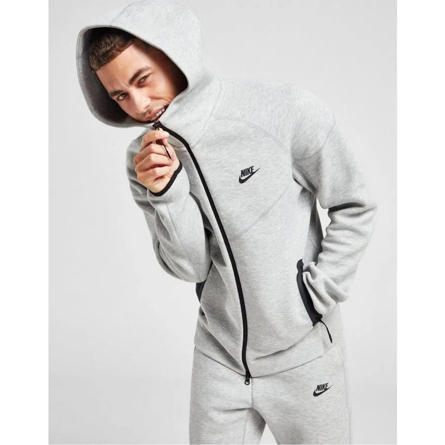 Мужская куртка Sportswear Tech Fleece Windrunner Nike, Серый