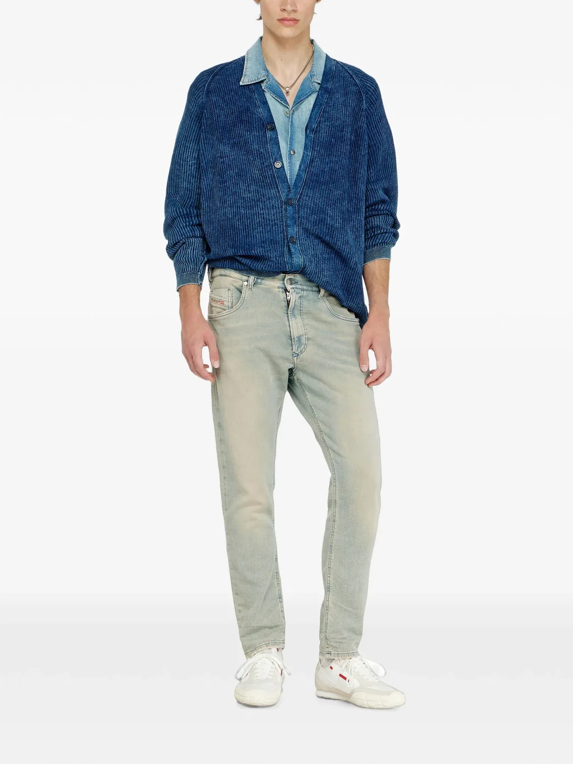 Джинсы 2032 D-Krooley-BW Joggjeans Diesel, синий — фото 2