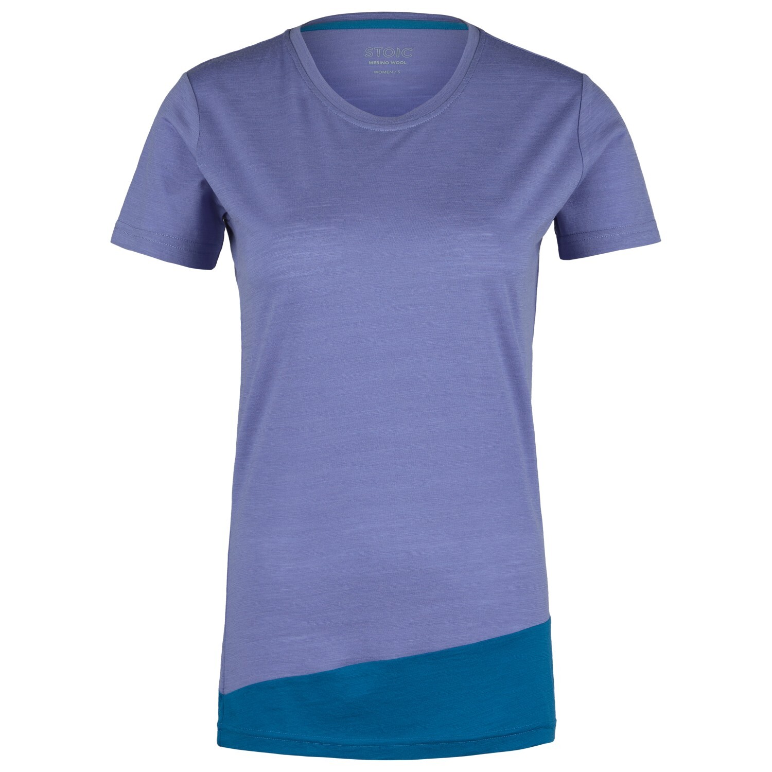 

Рубашка из мериноса Stoic Merino150 HeladagenSt. T-Shirt Multi slim, цвет Velvet Blue/Ocean