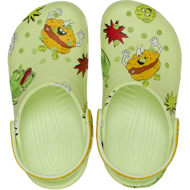 Детские сабо Crocs, Green — фото 4