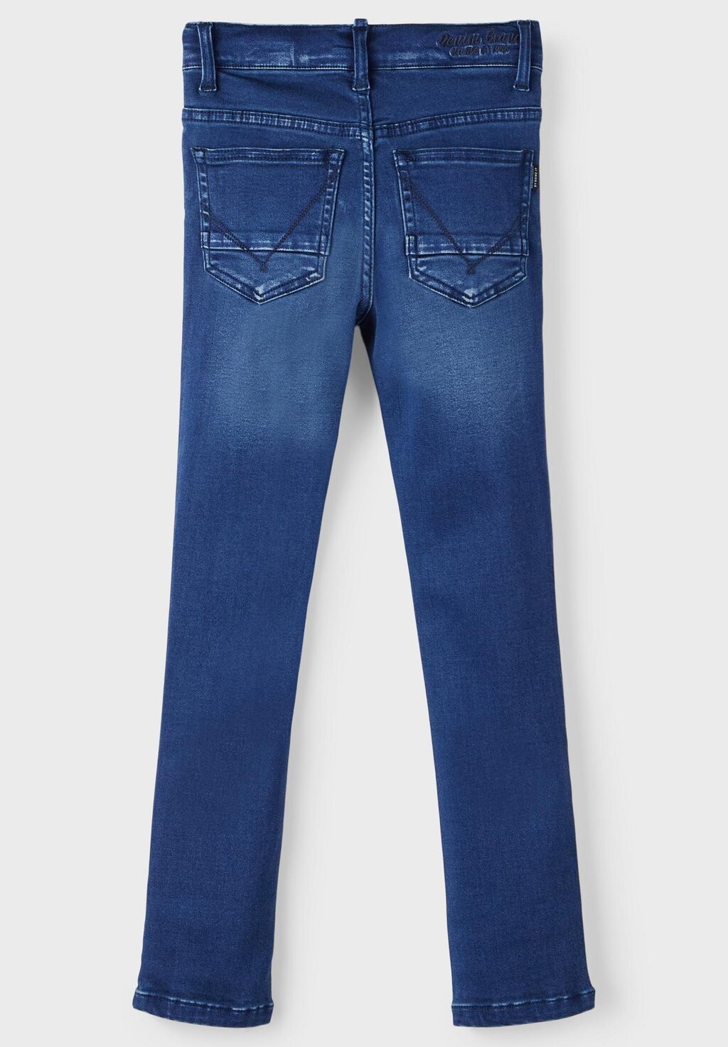 Джинсы Skinny Fit NKMTHEO PANT Name it, цвет dark blue denim — фото 4