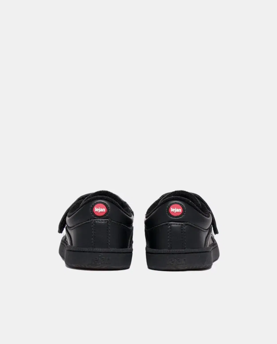 Детские кроссовки для мальчиков с низким берцем Lejan One Kids Weekdays, Negro — фото 4