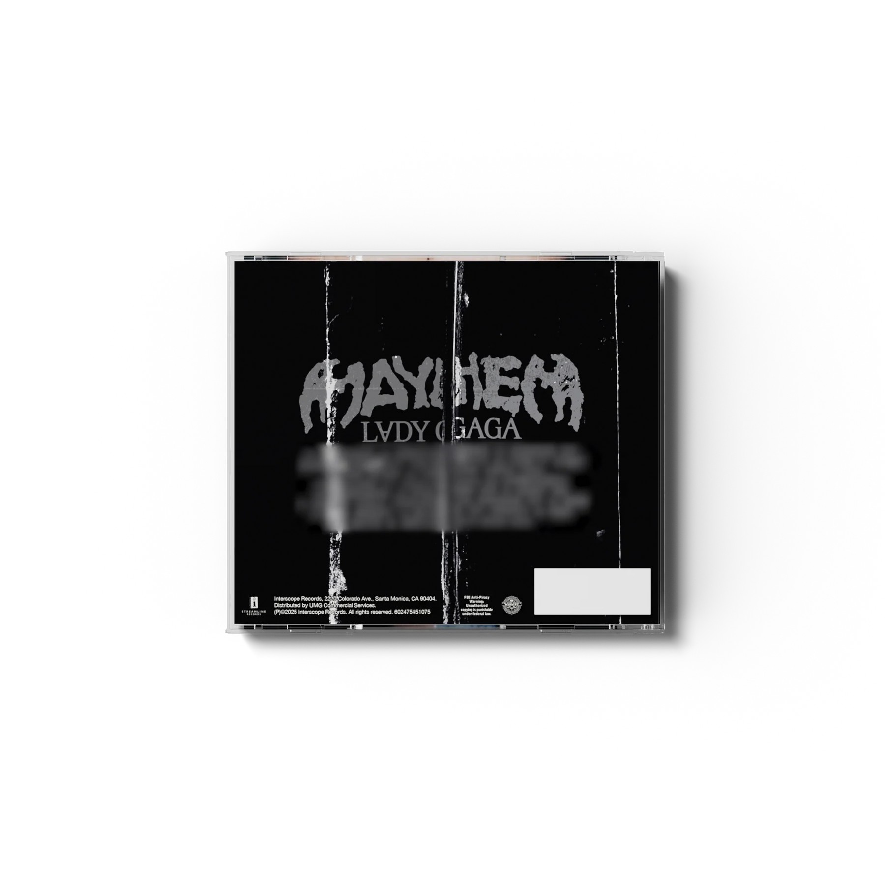 CD-диск Lady Gaga MAYHEM 002, серый CD с эксклюзивной обложкой и эксклюзивным треком — фото 2