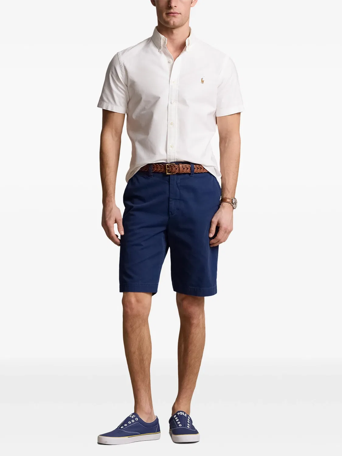 Рубашка Polo Pony Polo Ralph Lauren, белый — фото 3