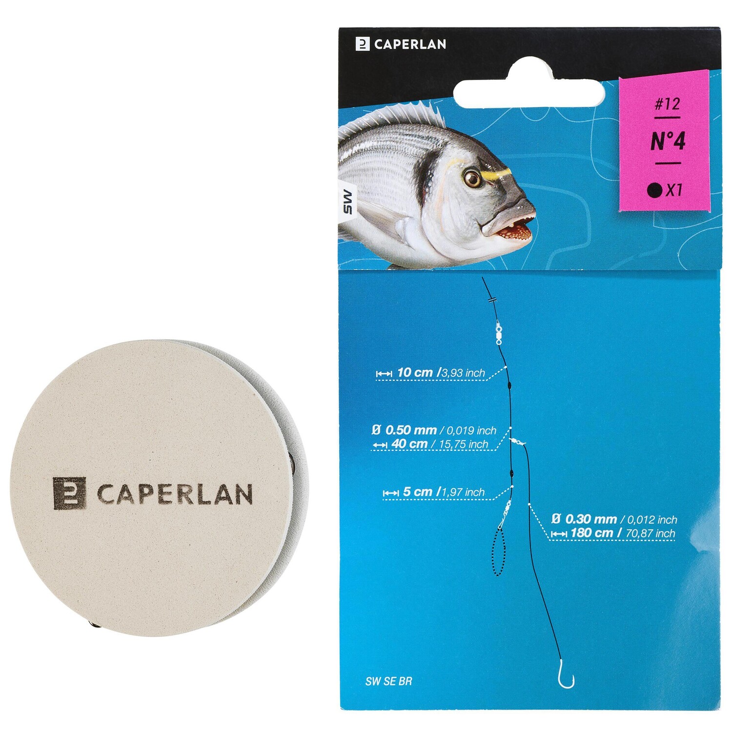 

Оснастка для ловли морского карася dorade sw se br hvy n°2 Caperlan