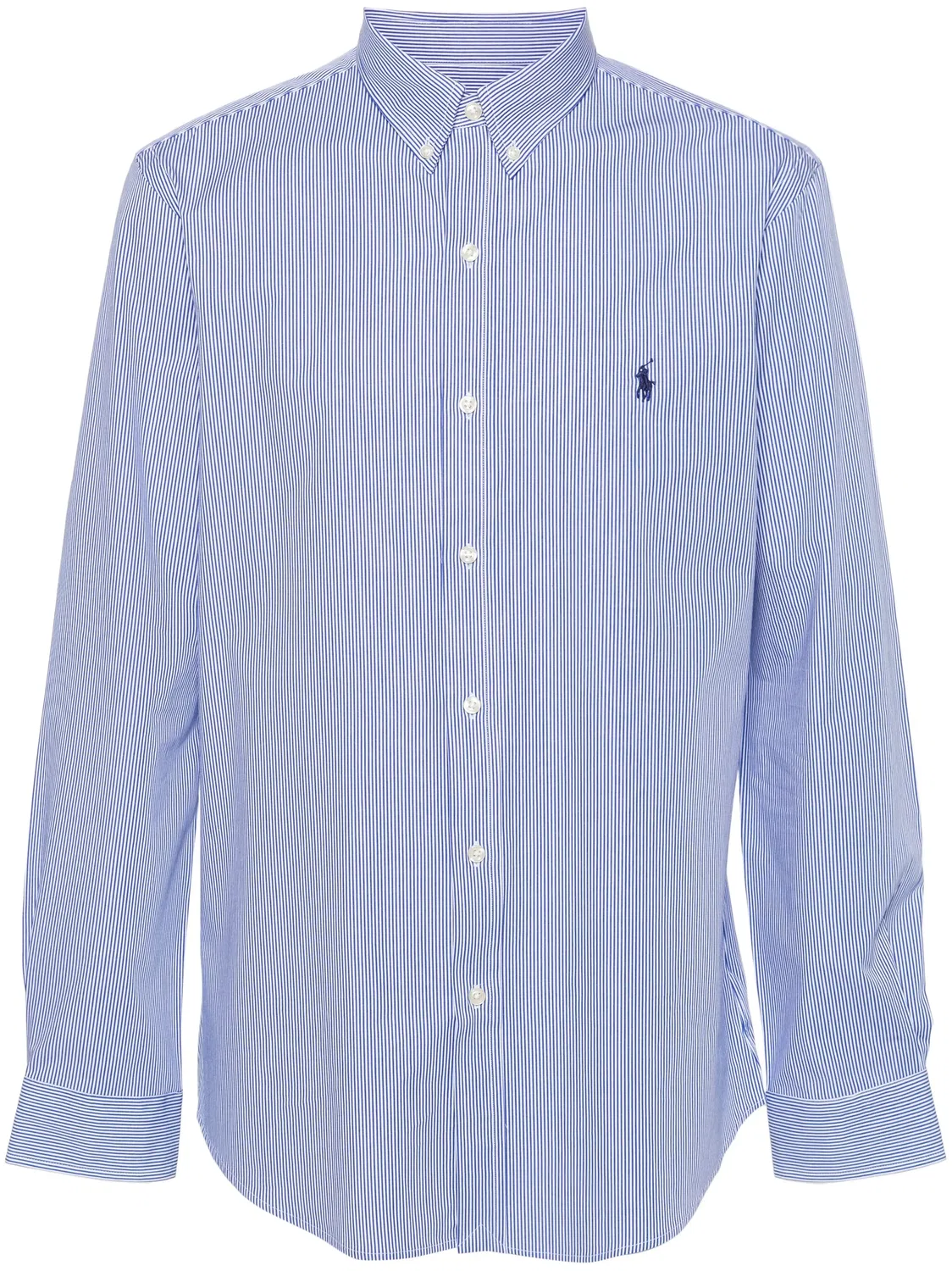 Рубашка с полосками Polo Pony Polo Ralph Lauren, синий