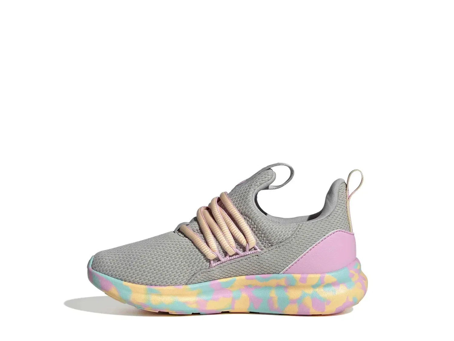 Кроссовки Lite Racer Adapt 7.0, adidas, серо-фиолетовый — фото 2
