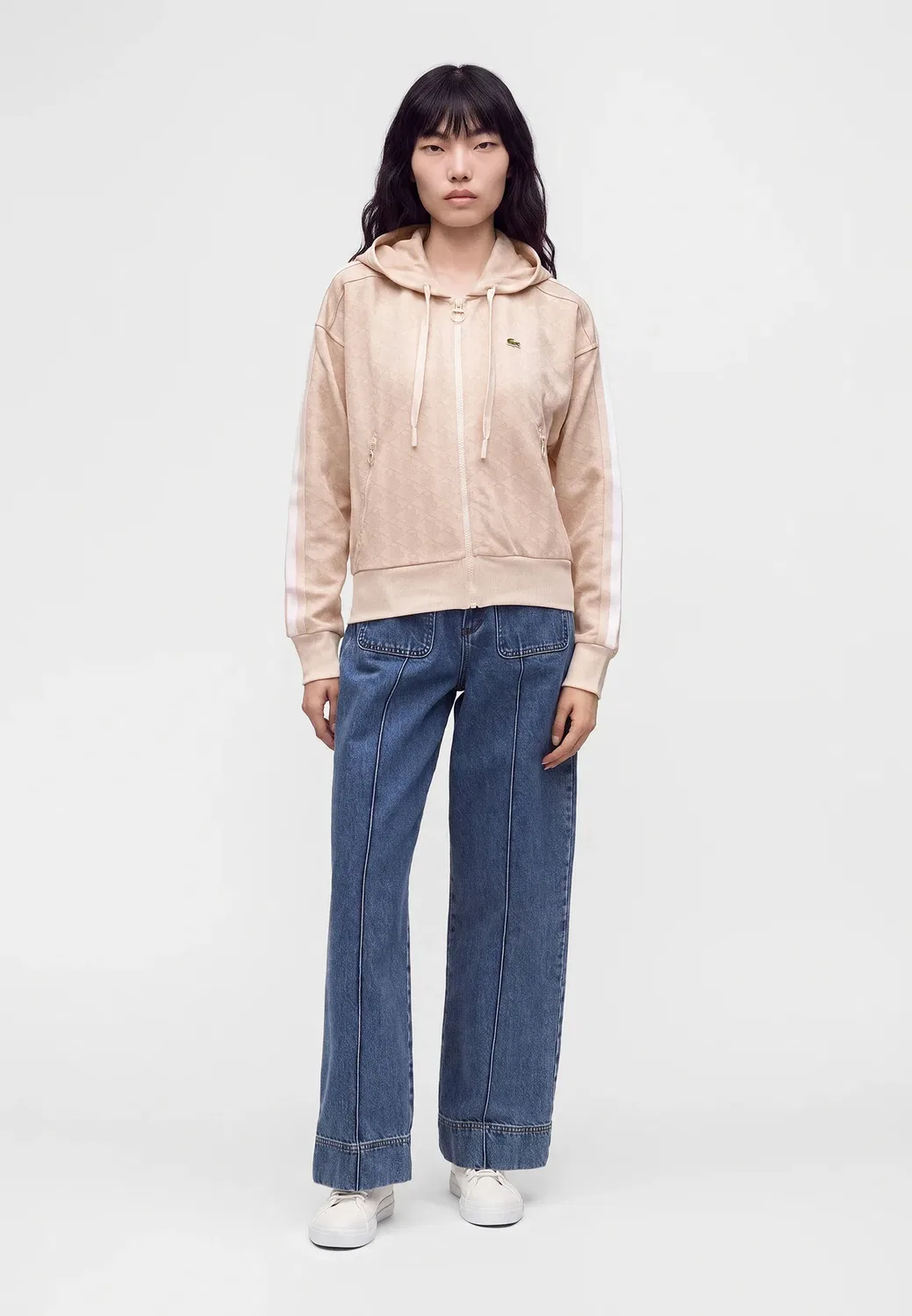 Толстовка на молнии Lacoste, Mansia/Sisal