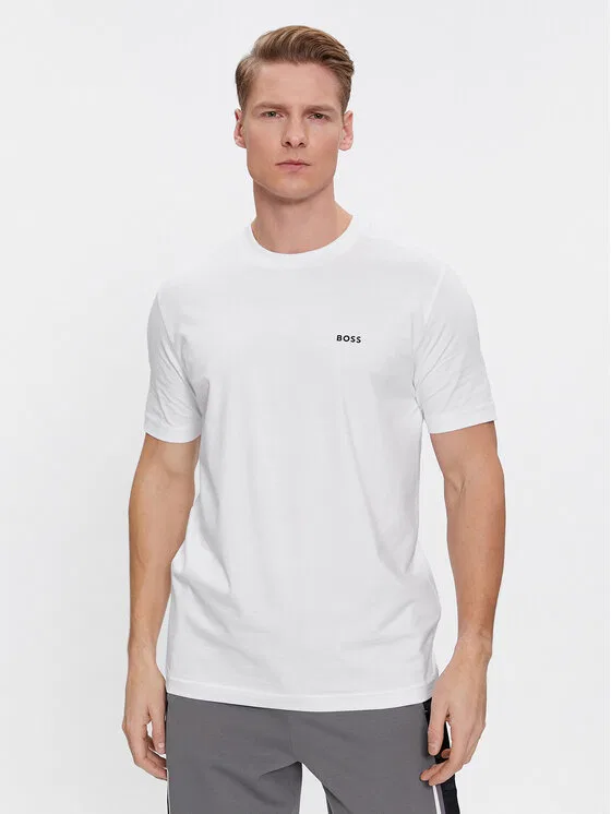 Футболка regular fit Boss, белый