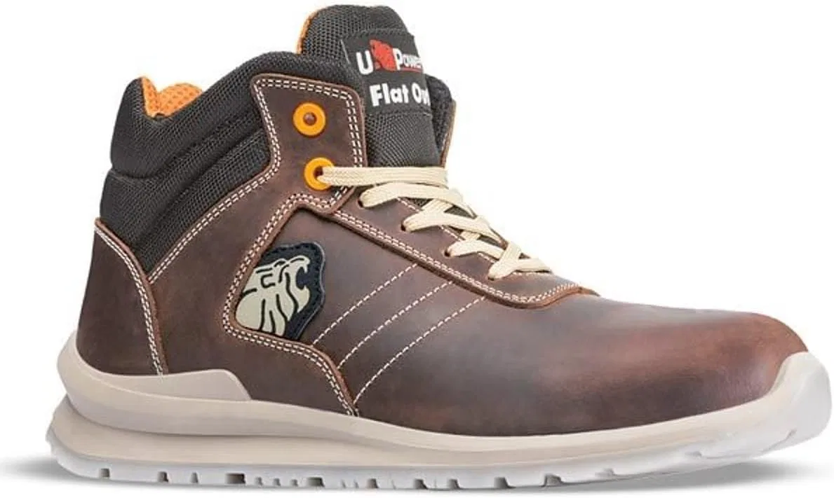 Кроссовки U-Power S3 KEN Safety Shoes UPOWER, Black