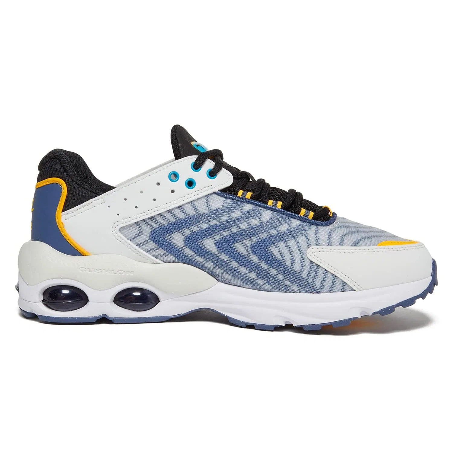 Детские кроссовки для мальчиков с амортизацией NIKE Air Max TW, Bianco Blu Laser Arancione — фото 2