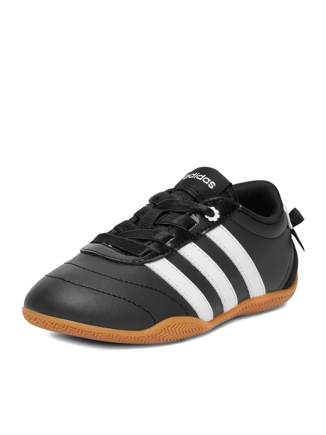 Кроссовки для девочки Grand Court Adidas, черный — фото 2