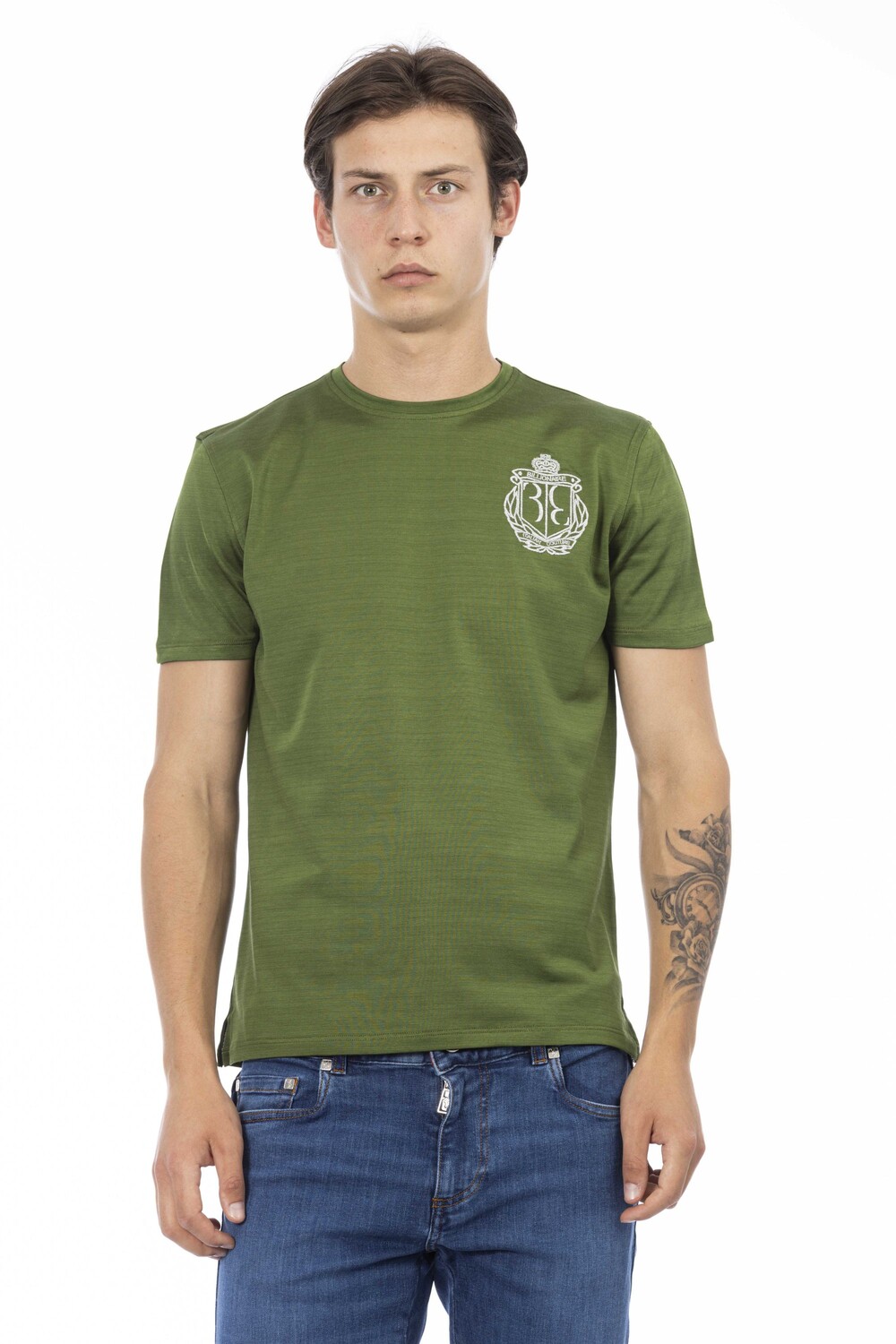 

Футболка Billionaire Ss Embroidery, верде