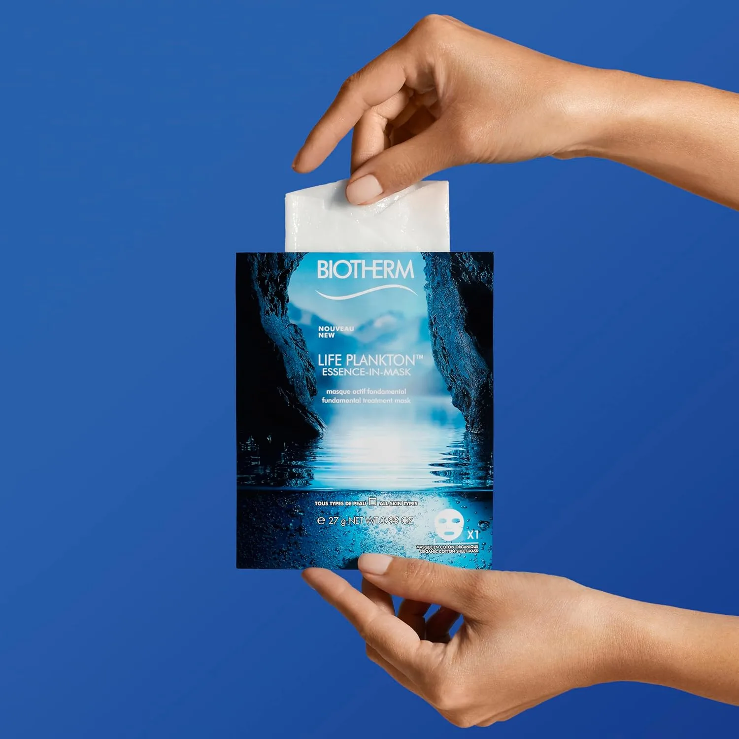 Эссенция Biotherm — Life Plankton Essence-In-Mask, регенерирующая с биотехнологическим планктоном для — фото 3