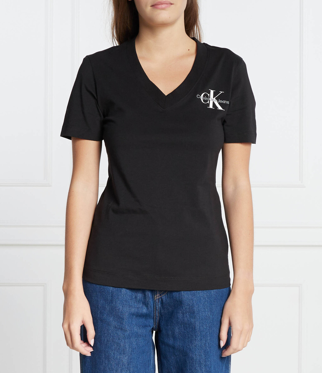 

Футболка CALVIN KLEIN JEANS Regular Fit, черный