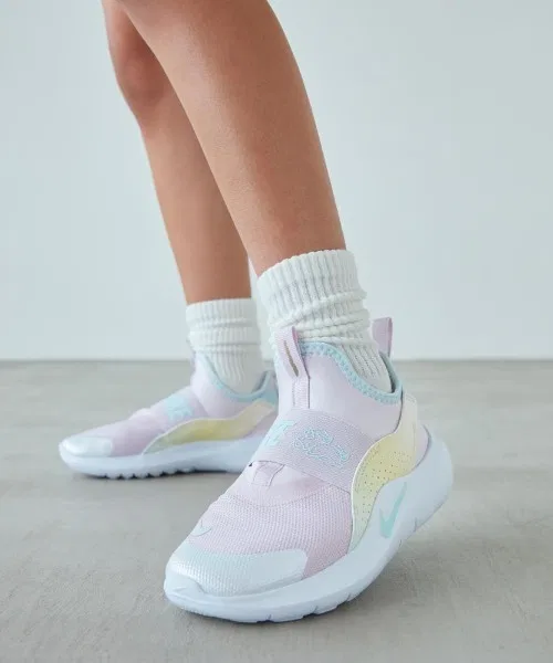 Детские кроссовки с системой Flex Groove, модель Flex Runner 4 NIKE, Bleached Lilac