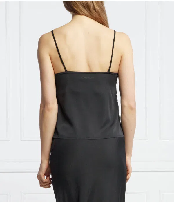 Женский топ Slim Fit Calvin Klein, черный — фото 4