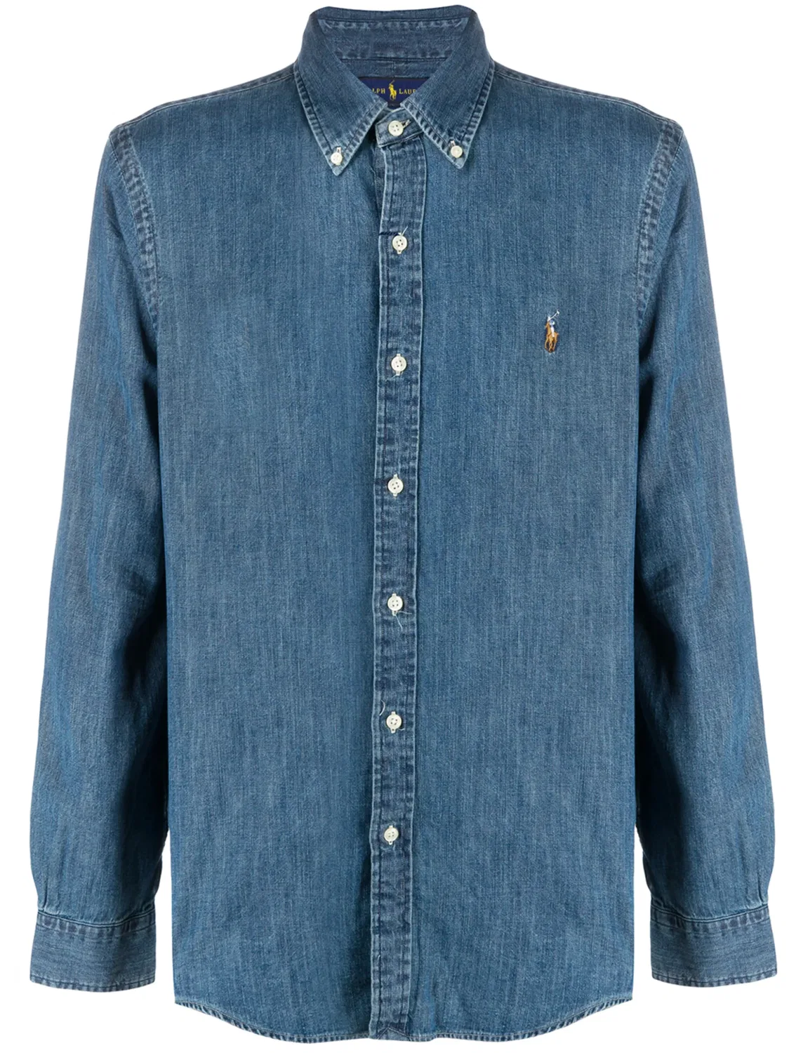 Polo Ralph Lauren Рубашка с логотипом, синяя