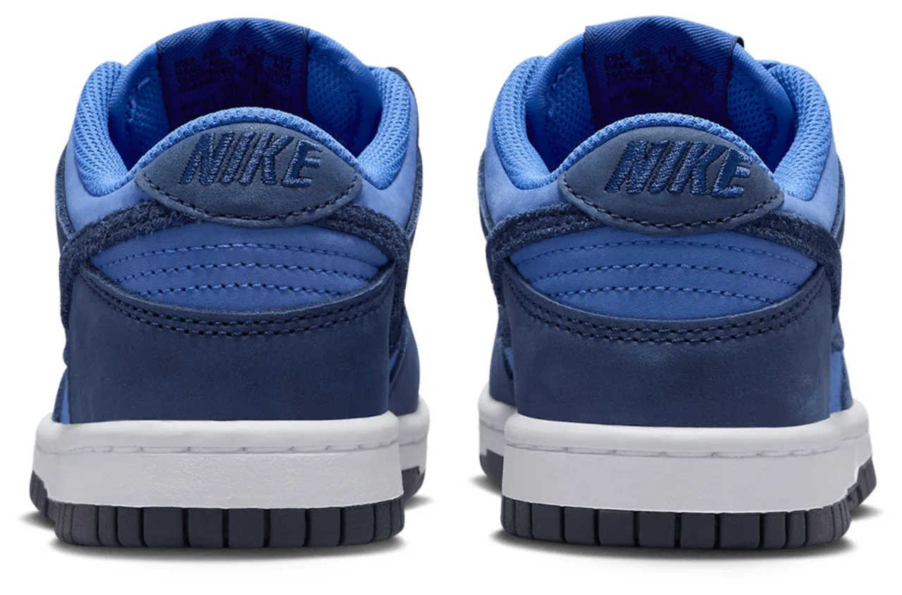 Кроссовки для мальчиков Nike Dunk Low SE, цвет Comet Blue/Midnight Navy/White — фото 3