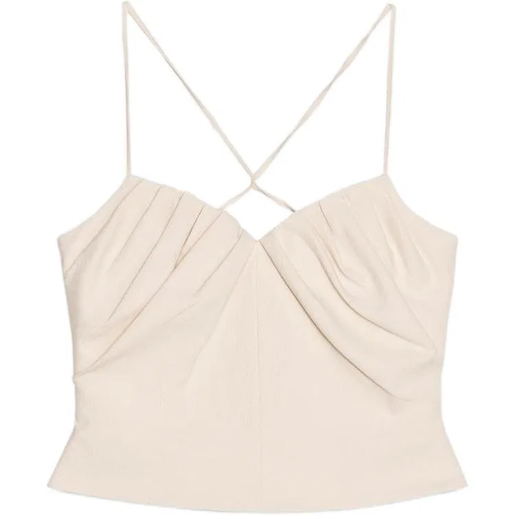 Женская майка-камисоль ZARA, Beige