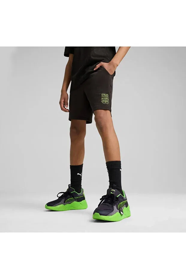 Детские шорты для девочек хлопковые Puma, Black