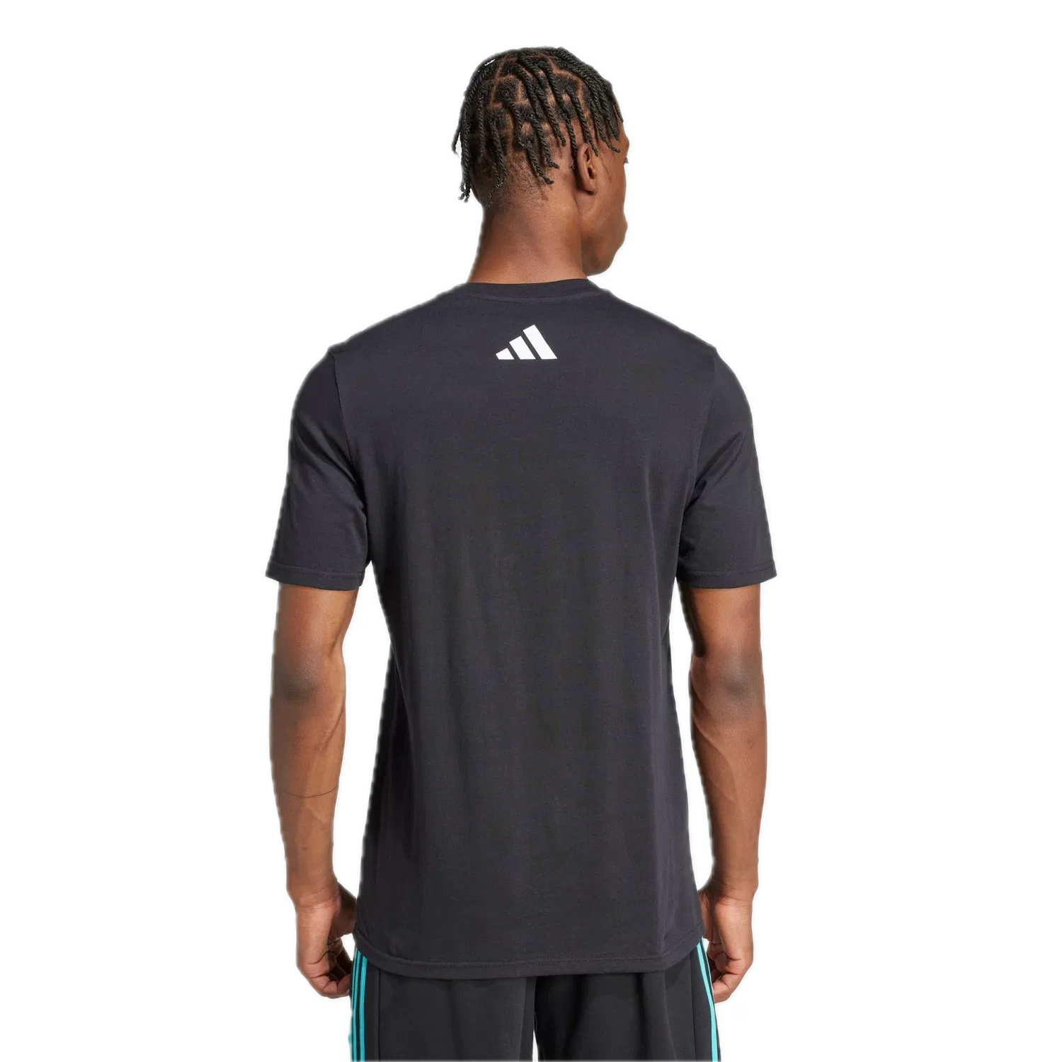 Мужская футболка с коротким рукавом Mercedes-AMG Petronas Formula One Team Adidas, черный — фото 3