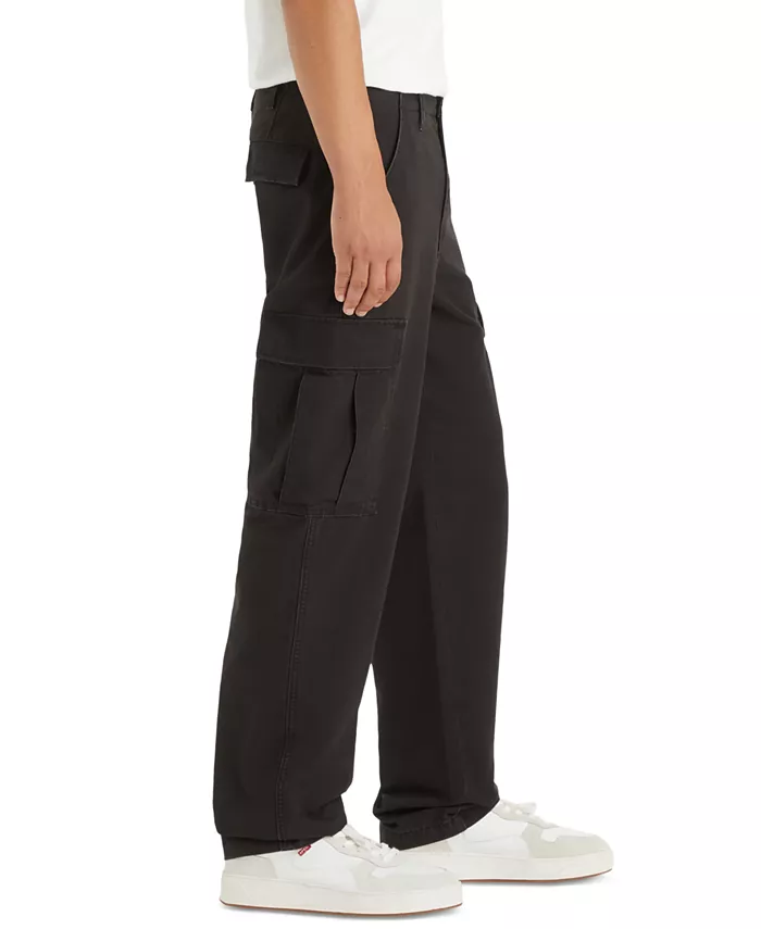 Мужские грузовые брюки XX Relaxed Fit прямого кроя Levi's, черный — фото 3