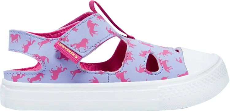 

Сандалии Converse Chuck Taylor All Star Superplay Sandal GS Unicorns, фиолетовый