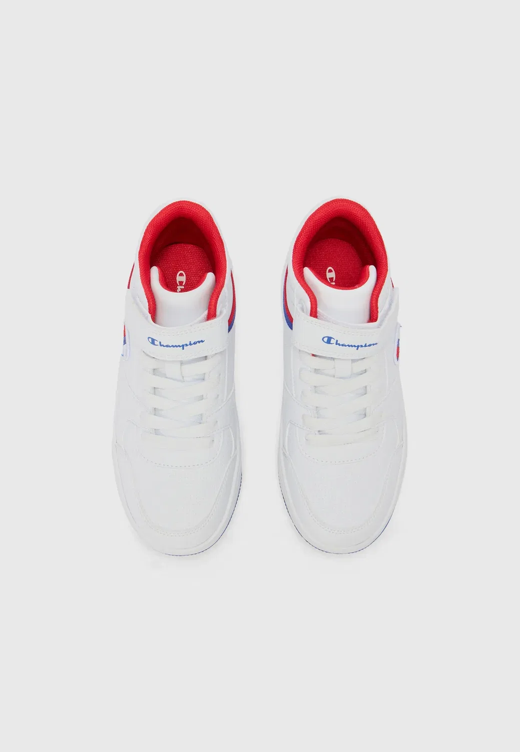Винтажные высокие кроссовки Rebound унисекс Champion, White — фото 4